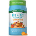 Nature's Truth Vitamin K2 + D3 Gummy Complex | 50 граф | Вегетаріанська добавка без ГМО та глютену | Смак персика і манго