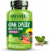 NATURELO One Daily Multivitamin для жінок 50+ (без заліза) - Підтримка менопаузи для жінок старше 50 - Цільна харчова добавка - Без ГМО - Без сої - 60 капсул - 2 місяці NATURELO One Daily Multivitamin для жінок 50+ (без заліза) - Підтримка менопаузи для жінок старше 50 - Цільна харчова добавка - Без ГМО - Без сої - 60 капсул - 2 місяці