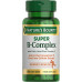 Комплекс Nature's Bounty Super B з вітаміном С і фолієвою кислотою, для підтримки імунітету та енергії, 150 таблеток Комплекс Nature's Bounty Super B з вітаміном С і фолієвою кислотою, для підтримки імунітету та енергії, 150 таблеток