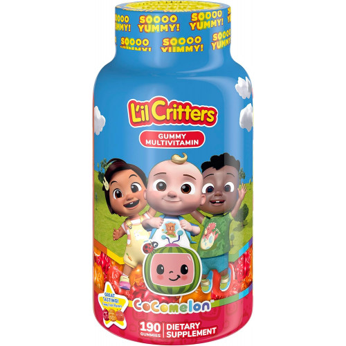 L'l'il critters cocomelon daily gummy полівітамін для дітей, 190 гум. L'l'il critters cocomelon daily gummy полівітамін для дітей, 190 гум.