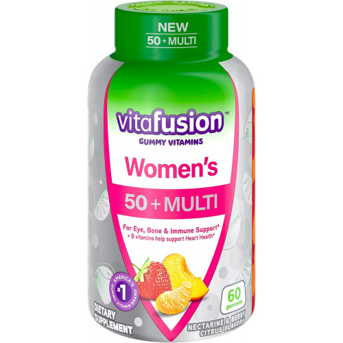 Мультивітамінна щоденна підтримуюча добавка VITAFUSION для жінок 50+ 60 шт Мультивітамінна щоденна підтримуюча добавка VITAFUSION для жінок 50+ 60 шт