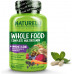 NATURELO Whole Food Multivitamin + Immune Blend with Elderberry & Mushrooms - Комплексний полівітамін з додатковою підтримкою імунітету - C, D3, цинк, бузина, рейші, шитаке - 60 веганських капсул NATURELO Whole Food Multivitamin + Immune Blend with Elderberry & Mushrooms - Комплексний полівітамін з додатковою підтримкою імунітету - C, D3, цинк, бузина, рейші, шитаке - 60 веганських капсул