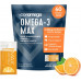 Coromega MAX High Concentrate Омега-3 Риб’ячий жир, 2400 мг Омега-3 з 3-кратним кращим поглинанням, ніж м’які капсули, 60 одноразових пакетів, цитрусовий смак; Омега 3 добавка з вітаміном D Coromega MAX High Concentrate Омега-3 Риб’ячий жир, 2400 мг Омега-3 з 3-кратним кращим поглинанням, ніж м’які капсули, 60 одноразових пакетів, цитрусовий смак; Омега 3 добавка з вітаміном D