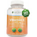 Purely Holistic Vitamin C 1000 мг, 365 капсул, запас на 12 місяців, 2-етапне вивільнення з аскорбіновою кислотою, біофлавоноїдом шипшини та вишні ацероли, підтримка імунної системи, веганський Purely Holistic Vitamin C 1000 мг, 365 капсул, запас на 12 місяців, 2-етапне вивільнення з аскорбіновою кислотою, біофлавоноїдом шипшини та вишні ацероли, підтримка імунної системи, веганський