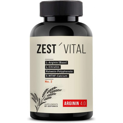 L-аргинин 1760 мг Zest 180 капсул L-аргинин 1760 мг Zest 180 капсул