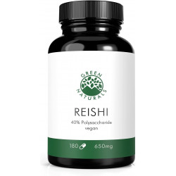 Екстракт Рейші 650 мг GREEN NATURALS 180 капсул