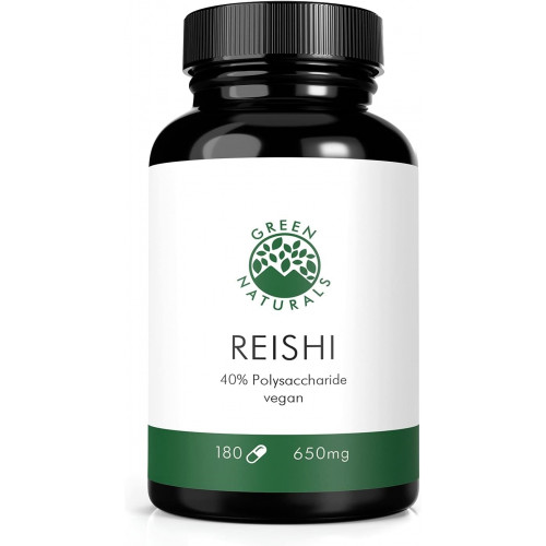 Екстракт Рейші 650 мг GREEN NATURALS 180 капсул Екстракт Рейші 650 мг GREEN NATURALS 180 капсул