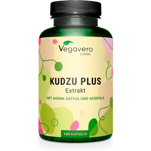 Кудзу (Kudzu) 600 мг Vegavero® - 120 капсул Кудзу (Kudzu) 600 мг Vegavero® - 120 капсул