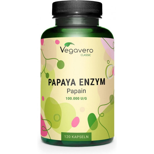 Ферменти папайї 1500 мг Vegavero® - 120 капсул