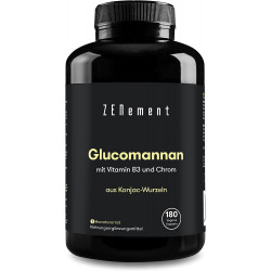 Глюкоманнан (Glucomannan) 4200 мг Zenement - 180 капсул