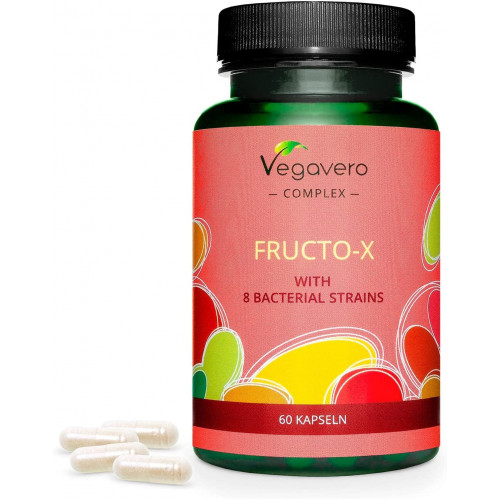 Комплекс FRUCTO-X від Vegavero® З L-триптофаном, фолієва кислота 60 капсул Комплекс FRUCTO-X від Vegavero® З L-триптофаном, фолієва кислота 60 капсул