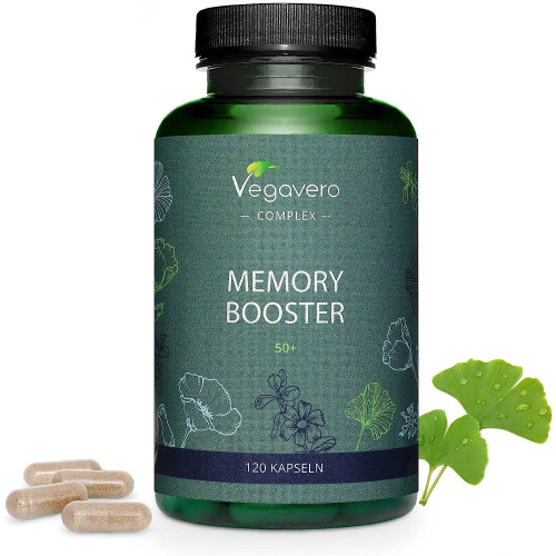 ПІДСИЛЮВАЧ ПАМ'ЯТІ (MEMORY BOOSTER)  Vegavero® - 120 капсул