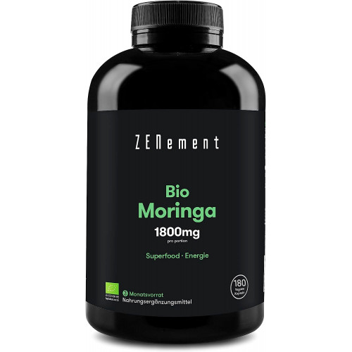 Морінга масляна (Moringa Oleifera) 1800 мг Zenement - 180 капсул Морінга масляна (Moringa Oleifera) 1800 мг Zenement - 180 капсул