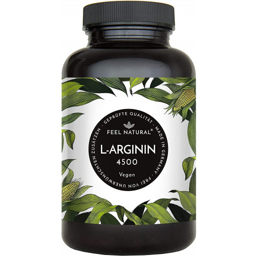 L-аргінін Feel Natural 4500 мг - 180 капсул L-аргінін Feel Natural 4500 мг - 180 капсул