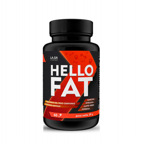 Потужне та швидке спалювання жиру LA.GA Hello Fat - 60 капсул Потужне та швидке спалювання жиру LA.GA Hello Fat - 60 капсул