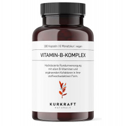 Комплекс вітамінів В з кофакторами Kurkraft - 180 капсул