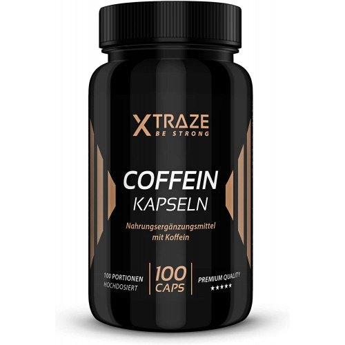 Кофеїн 200 мг XTRAZE® Caffeina - 100 капсул Кофеїн 200 мг XTRAZE® Caffeina - 100 капсул