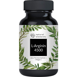L-аргінін 4500 мг Natural Elements - 180 капсул
