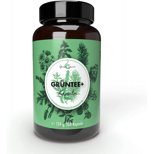 Жироспалювач Green Spirit Капсули зеленого чаю з гуараною та L-карнітином Жироспалювач Green Spirit Капсули зеленого чаю з гуараною та L-карнітином