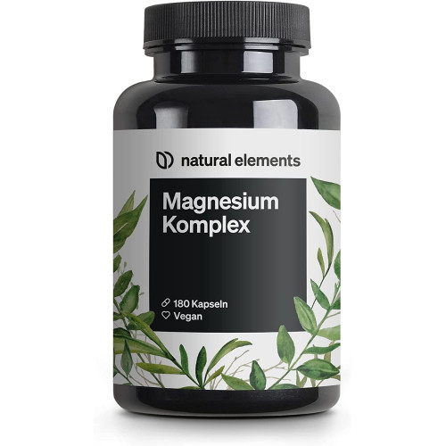 Магнієвий комплекс 400 мг Natural Elements - 180 капсул Магнієвий комплекс 400 мг Natural Elements - 180 капсул