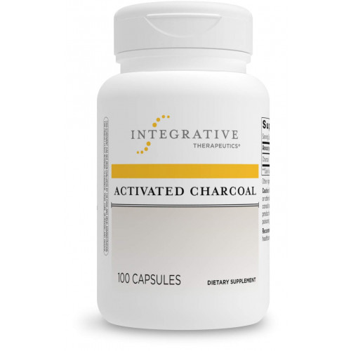 Activated Charcoal Caplets 560мг Integrative Therapeutics 100 капсул Activated Charcoal Caplets 560мг Integrative Therapeutics 100 капсул