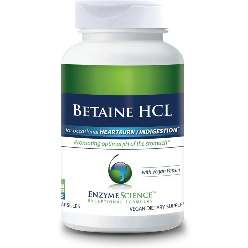 Betaine HCl Enzyme Science 120капсул Betaine HCl Enzyme Science 120капсул