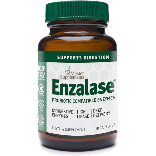 Комплекс ферментів (ENZALASE) Master Supplements 50капсул Комплекс ферментів (ENZALASE) Master Supplements 50капсул