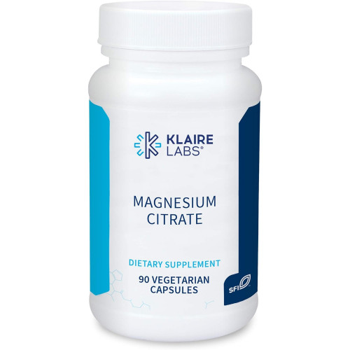 Цитрат магнію (Magnesium Citrate) Klaire Labs 90 капсул Цитрат магнію (Magnesium Citrate) Klaire Labs 90 капсул