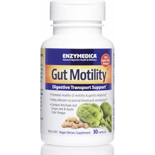 Комплекс для роботи кишечника (Gut Motility, Digestive Transport Support) Enzymedica 30 капсул Комплекс для роботи кишечника (Gut Motility, Digestive Transport Support) Enzymedica 30 капсул