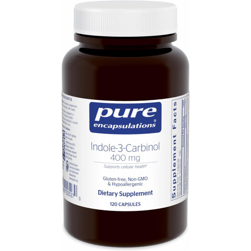 Індол-3-Карбінол (Indole-3-Carbinol) 400мг Pure Encapsulations 120 капсул Індол-3-Карбінол (Indole-3-Carbinol) 400мг Pure Encapsulations 120 капсул