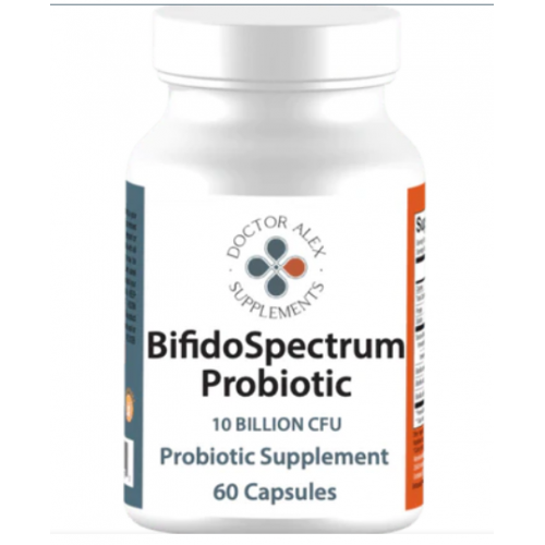BifidoSpectrum Probiotic Doctor Alex Supplements 60 капсул BifidoSpectrum Probiotic Doctor Alex Supplements 60 капсул