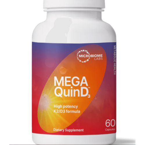 Комплекс Вітаміну К (MegaQuinone) Microbiome Labs 60 капсул Комплекс Вітаміну К (MegaQuinone) Microbiome Labs 60 капсул